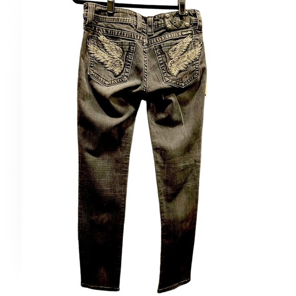 Miss Me Angel Wings black color size 30" - Picture 12 of 13